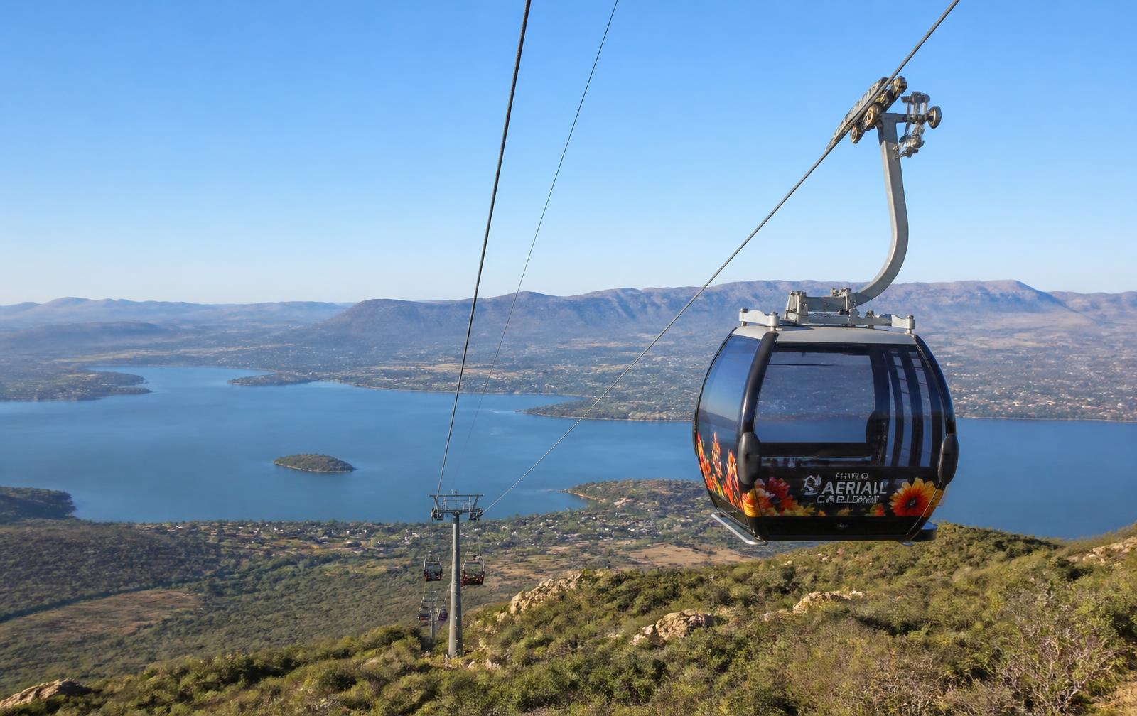 Harties Cableway lunch & view stop-over