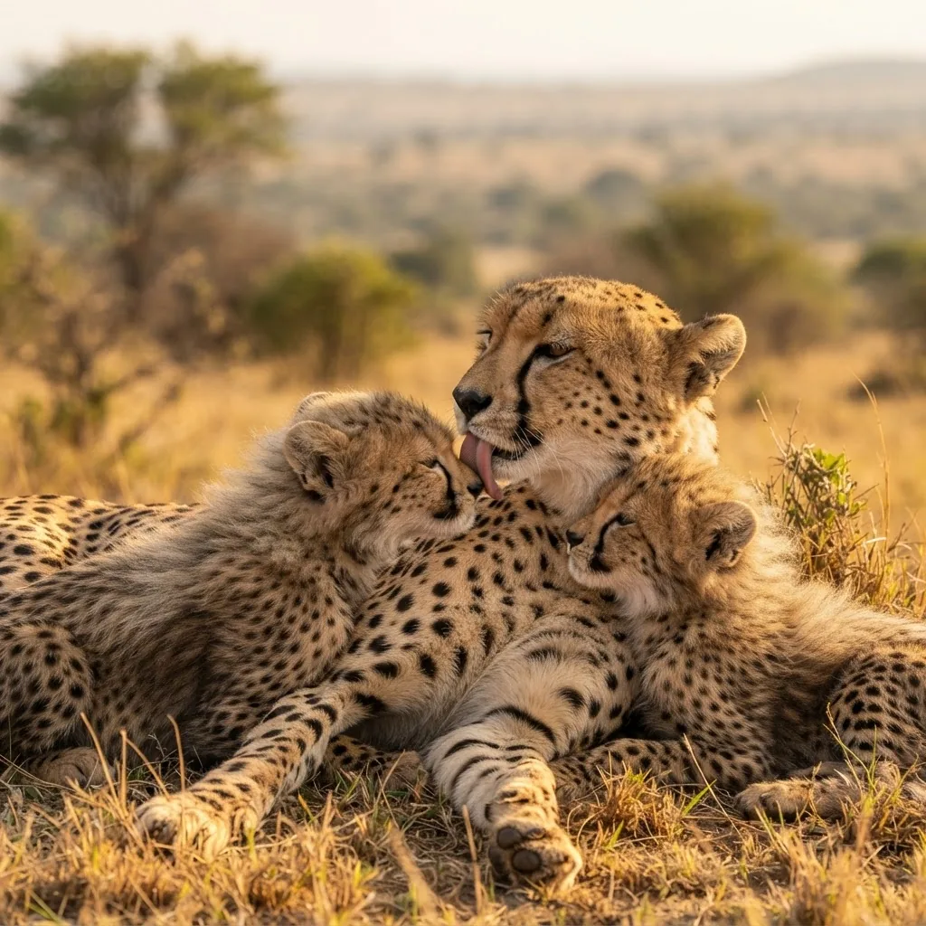 Predator under study at the Ukutula conservation centre