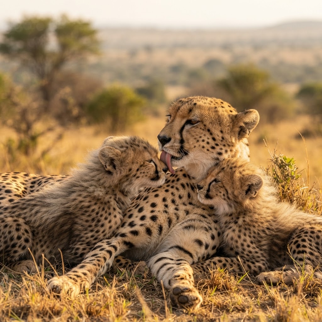 Predator under study at the Ukutula conservation centre