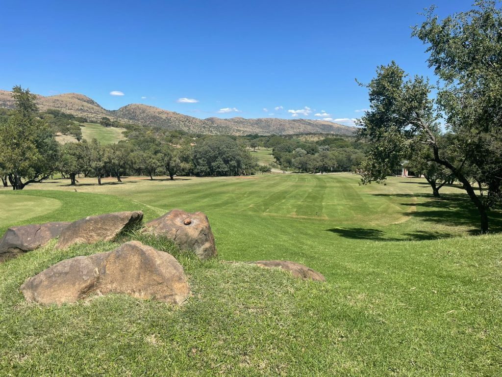 Golf estate views