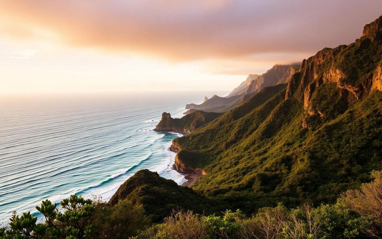 Tsitsikamma coastline along the Garden Route